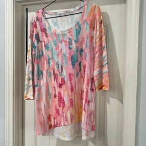 Beautiful watercolor top